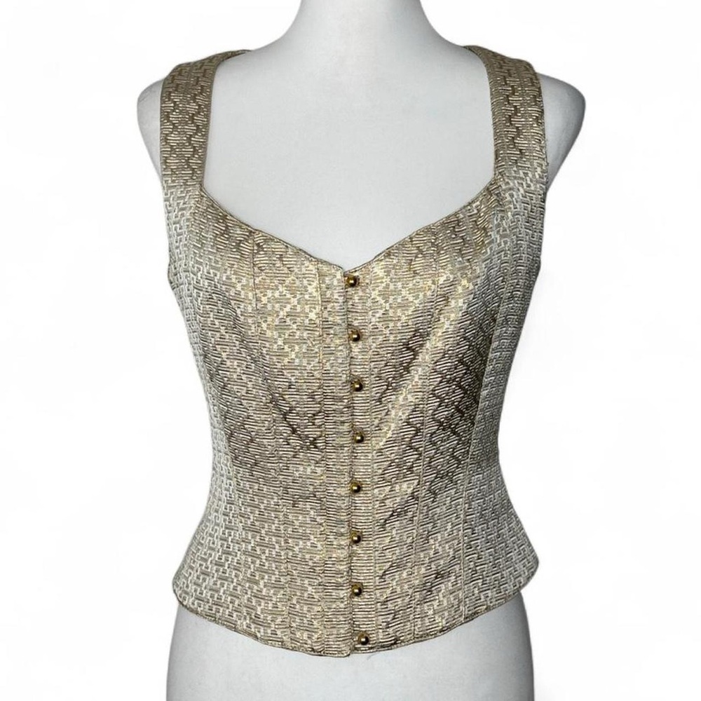 Vertigo Paris Gold Vest